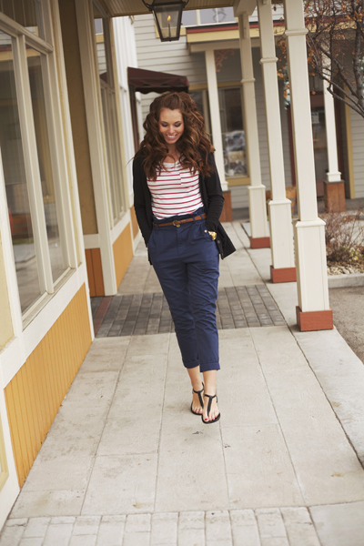 cute ways to wear High-waisted pants