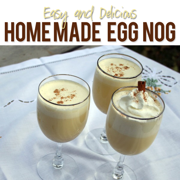Homemade Egg Nog