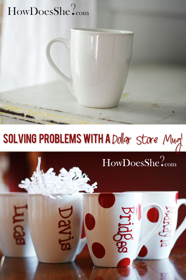 Dollar Store Mug solving problems