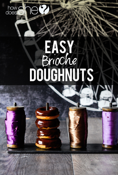 Easy Brioche Doughnuts