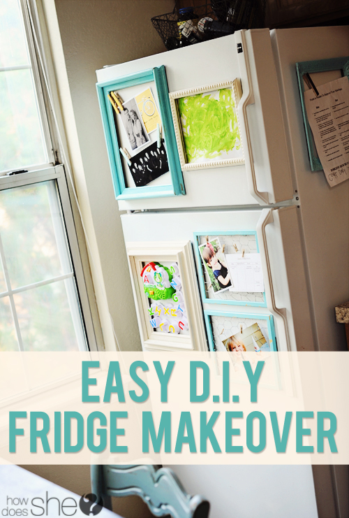 Easy DIY Fridge Makeover