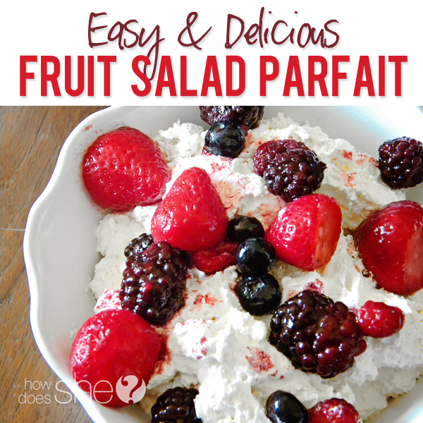 Fruit Salad Parfait