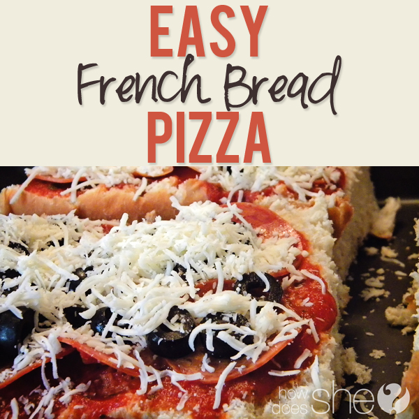 French Bread Pizza
