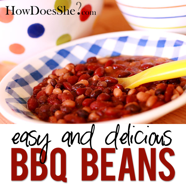 Easy and delicious BBQ Beans