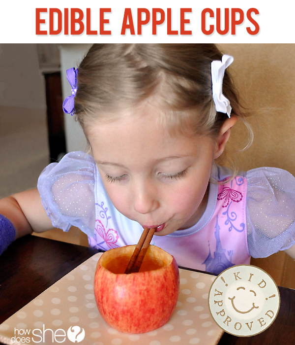Edible Apple Cups