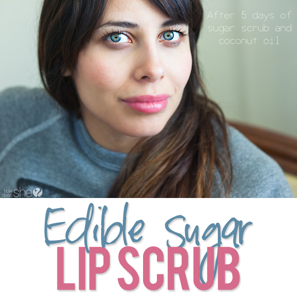 Edible Sugar Lip Scrub