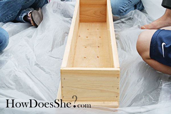 how to make a cedar window box