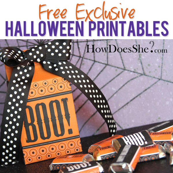 Free Halloween Printables 