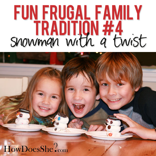  snowman with a twist
