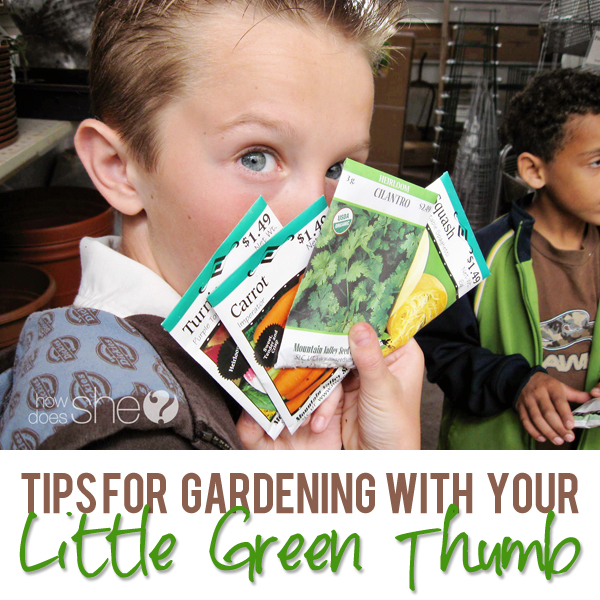 Gardening With Your little Green Thumb