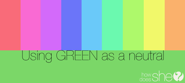 Fun Things that are The Color Green 