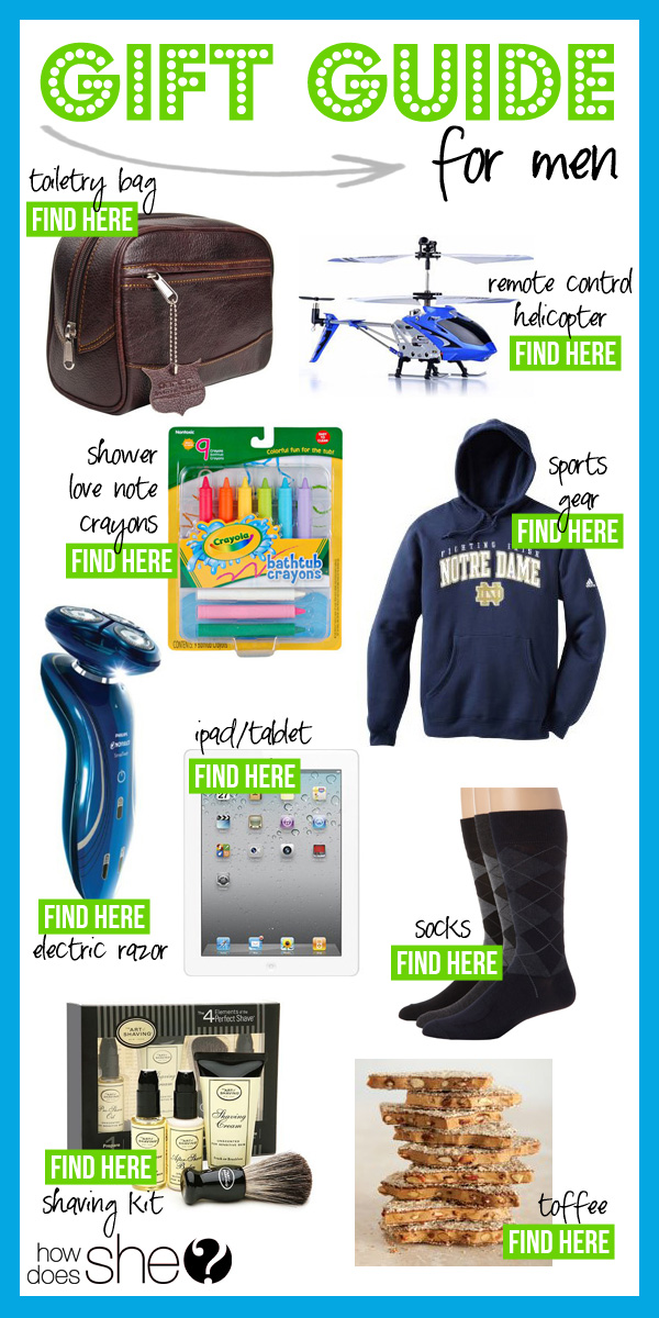 gift guide for men