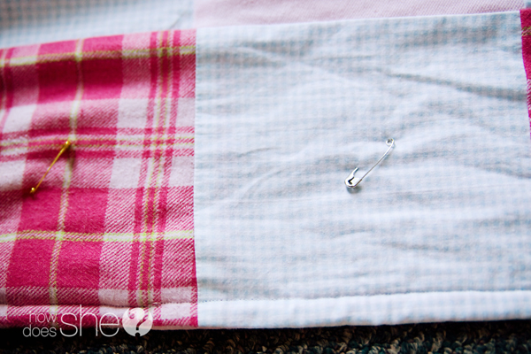Make a Memory Quilt  from  Old Clothes