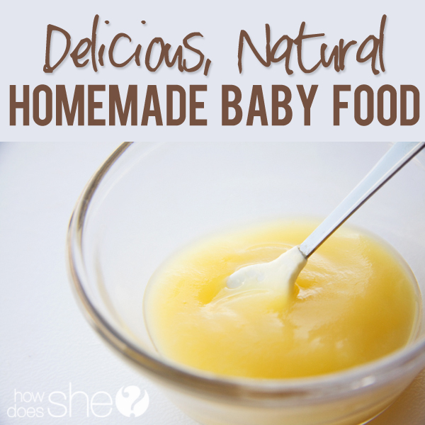 Homemade Baby Food