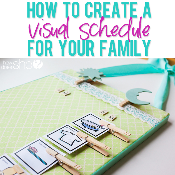 visual schedule