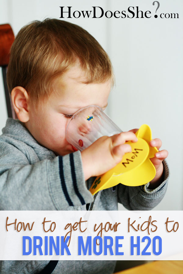 how to get your kids to drink more water