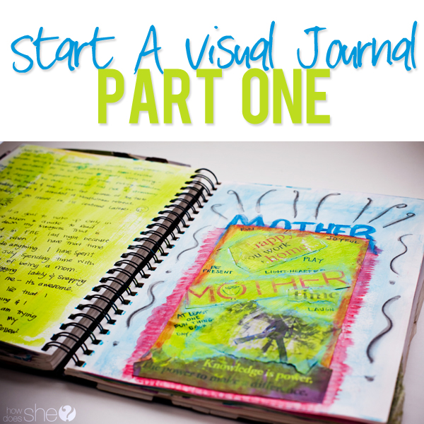 How to make a visual journal 