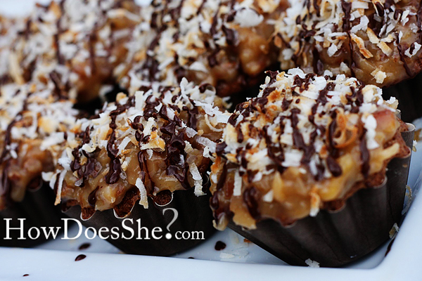 German Chocolate Drizzle Cake