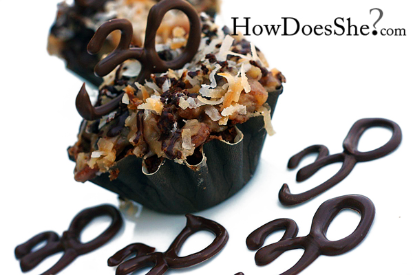 German Chocolate Drizzle Cake