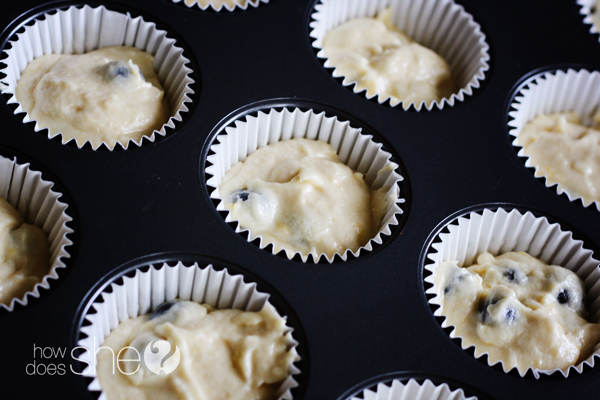Blueberry Lemon Cupcakes
