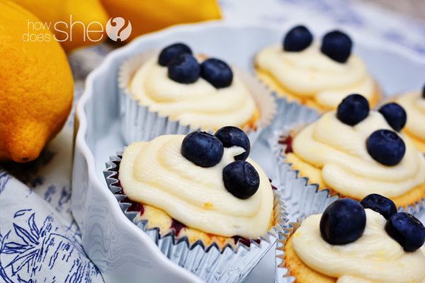 Blueberry Lemon Cupcakes