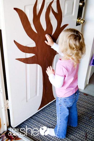 Autumn Tree Door