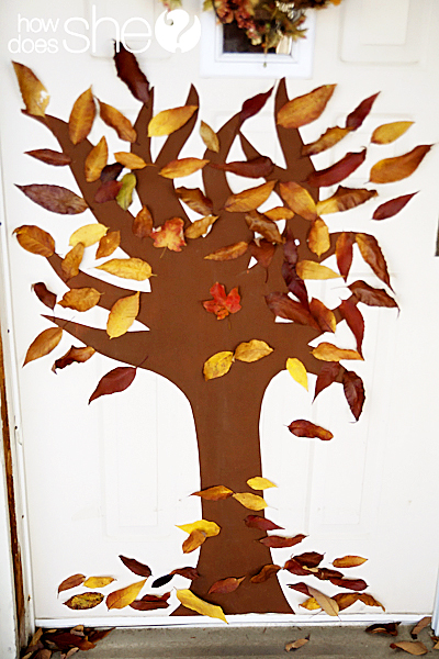Autumn Tree Door