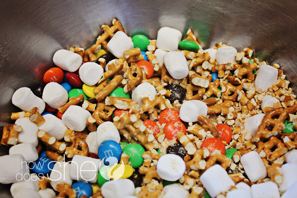 goose crunch popcorn treat