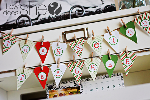Free TEACHER APPRECIATION Printables