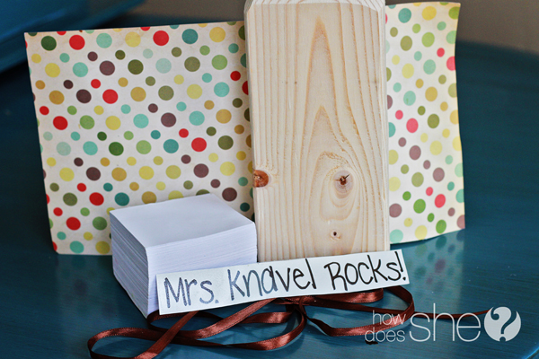 Teacher Appreciation Gift