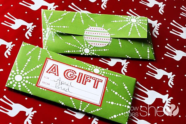 Free Christmas Gift Giving Printables
