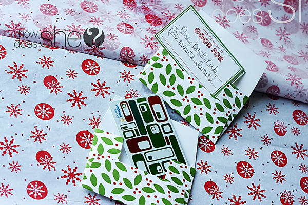 Free Christmas Gift Giving Printables