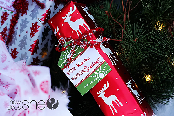 Free Christmas Gift Giving Printables