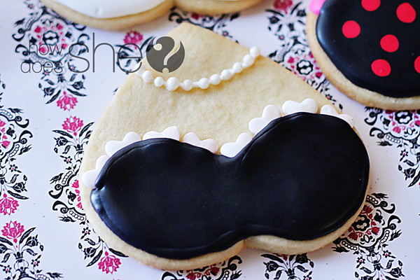 lingerie cookies