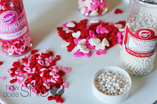 marbled heart cookies