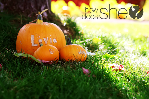 pumpkin scarring