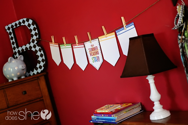 Summer Reading Star PRINTABLE