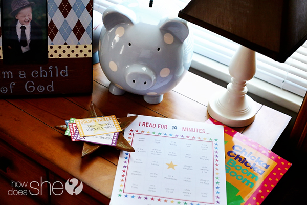 Free printable summer reading kit