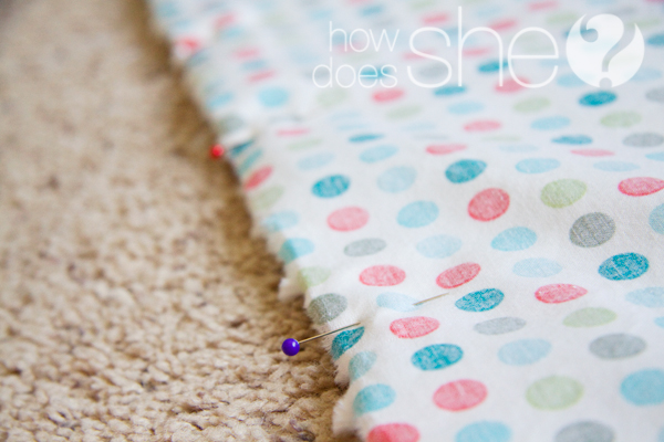 Minky Blanket tutorial