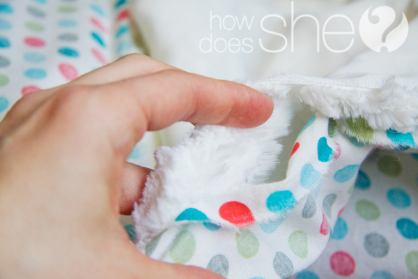 Minky Blanket tutorial