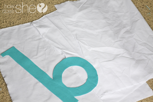 Beautiful Monogrammed Pillow