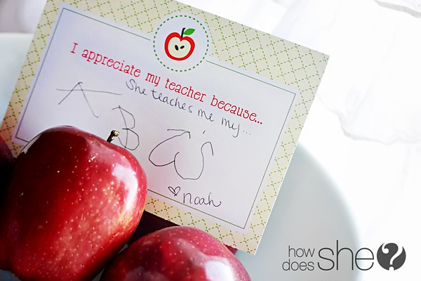 teacher appreciation printables