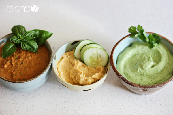 summer dips