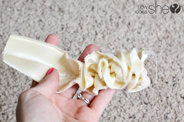 vintage headband tutorial
