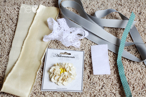 vintage headband tutorial