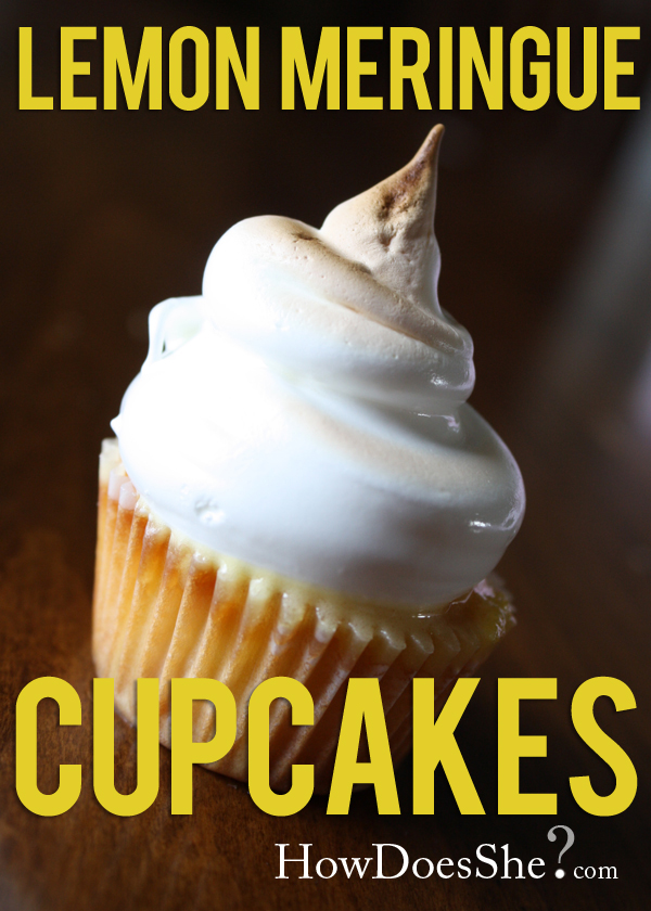 Lemon Meringue Cupcakes