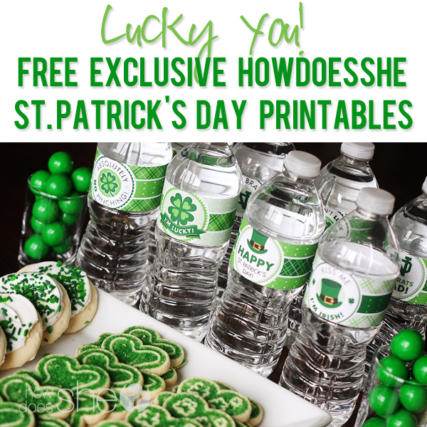 Free St Patricks Day Printables