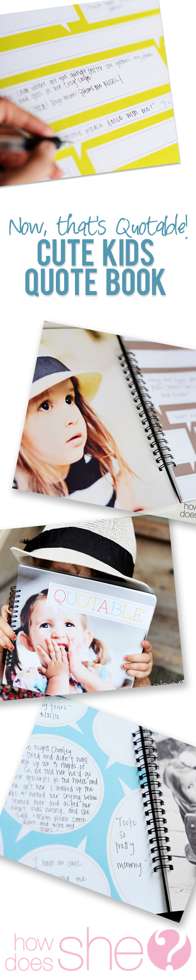kids quote book