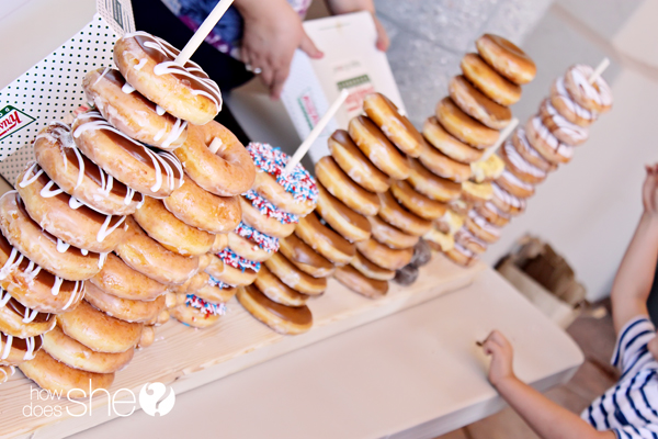 doughnut display