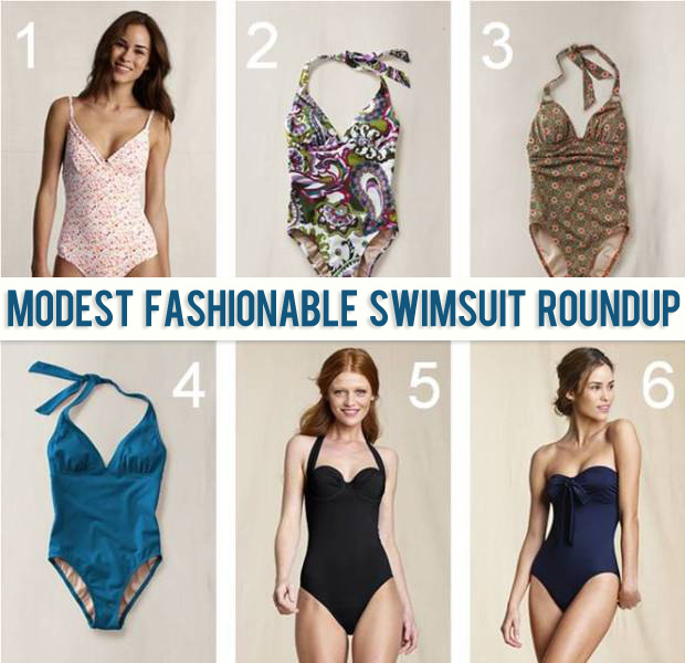 Modest Fashionable Swimsuit 